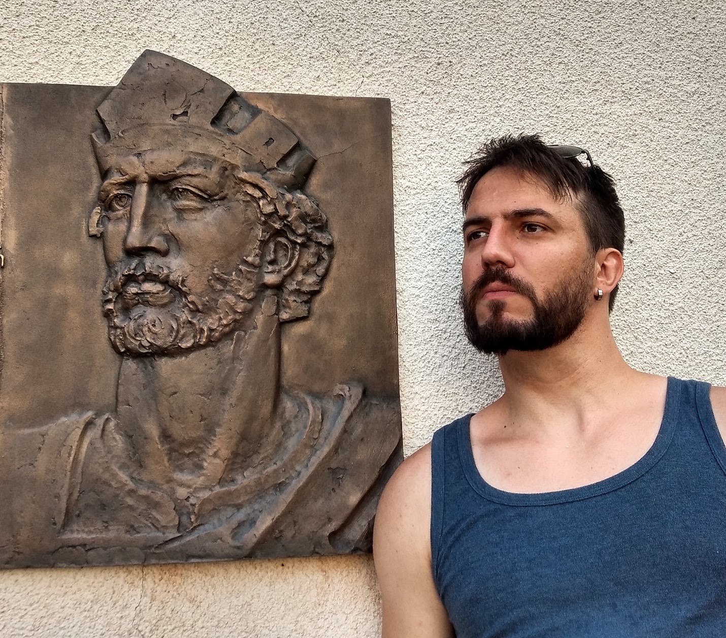 Portret pesnika V. V. Prestovića